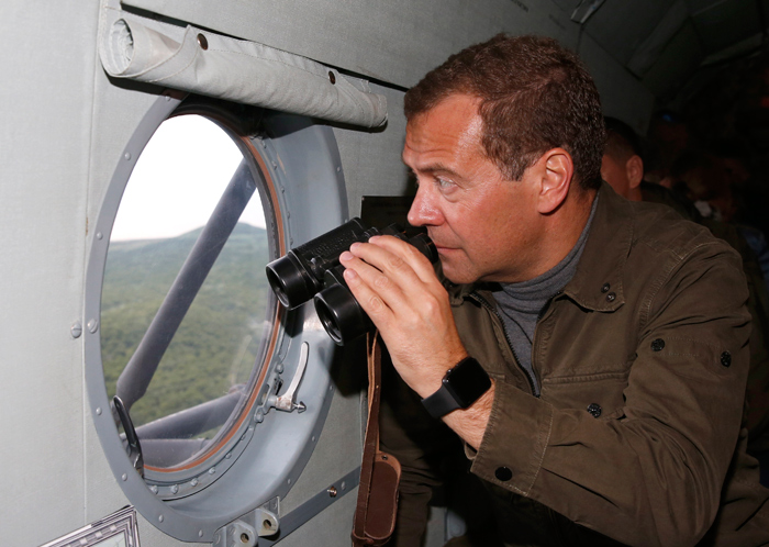 Дмитрий Медведев пиарит туризм на Камчатке